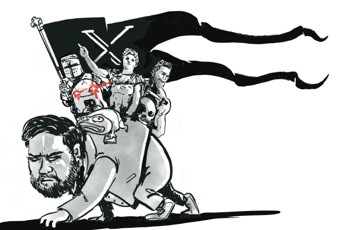 JD Vance follows fascists and antisemites on X